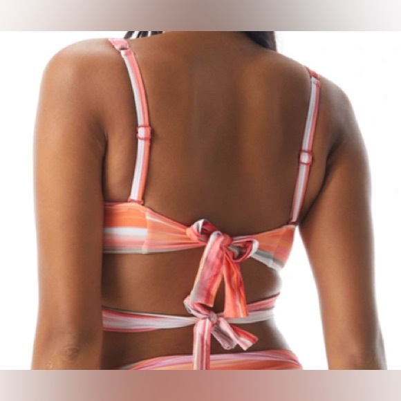Coco Reef Paloma Stripe 5 Way Cup Size Bikini Top - Picture 2 of 7